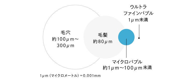 Image showing fine bubbles